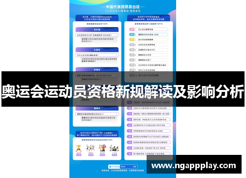 奥运会运动员资格新规解读及影响分析