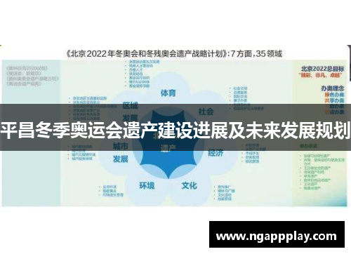 平昌冬季奥运会遗产建设进展及未来发展规划